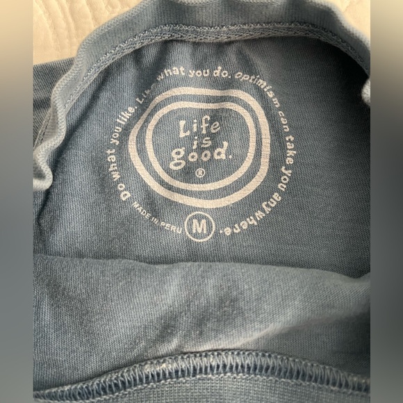 LIFE IS GOOD baseball t-shirt from Cooperstown (Baseball Hall of Fame)-Boys Med - Picture 6 of 10